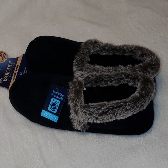 NWT! Isotoner Signature Slippers with Memory Foam Size XL (9-5-10-5) - Picture 4 of 7
